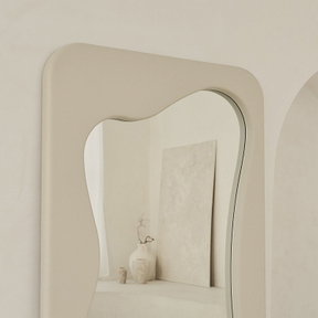 Elara - Full Length Irregular Concrete Mirror 190cm x 90cm