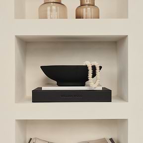 Matera - Large Black Textured Terracotta Bowl