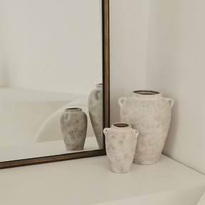 Amelia - Gold Arched Metal Portrait Mirror 100cm x 64cm