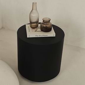 Angelo - Minimal Onyx Round Side Table