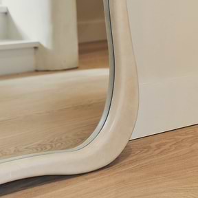 Arcurva - Large Full Length Concrete Irregular Mirror 170cm x 85cm