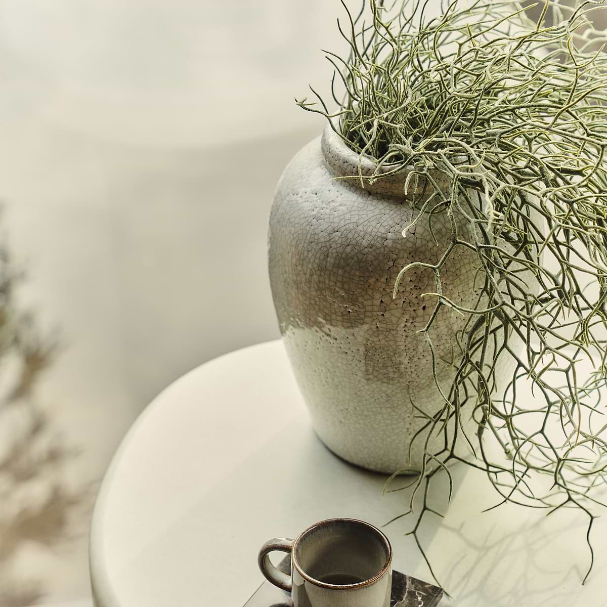 Portera - Ivory Gloss Ceramic Vase