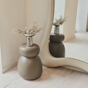 Wabi-Sabi - Extra Large Full Length Concrete Irregular Mirror 190cm x 130cm