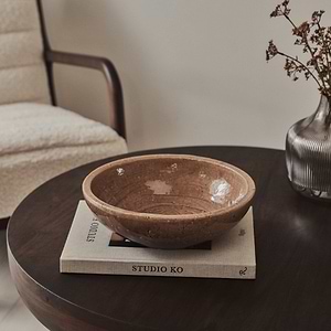 Portera - Caramel Gloss Ceramic Decorative Bowl
