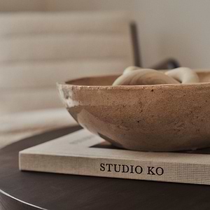 Portera - Caramel Gloss Ceramic Decorative Bowl