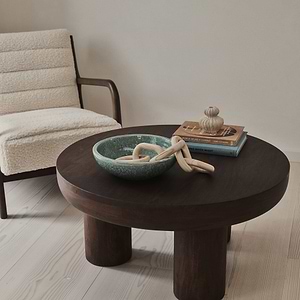 Portera - Coral Blue Gloss Ceramic Decorative Bowl