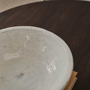 Portera - Ivory Gloss Ceramic Decorative Bowl