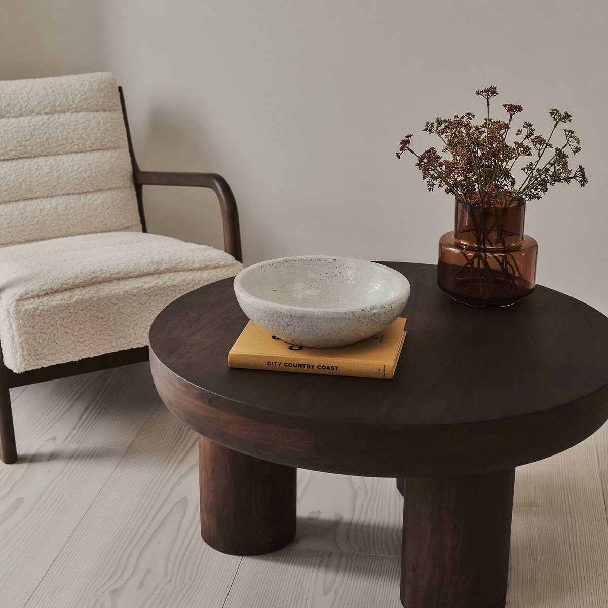 Portera - Ivory Gloss Ceramic Decorative Bowl