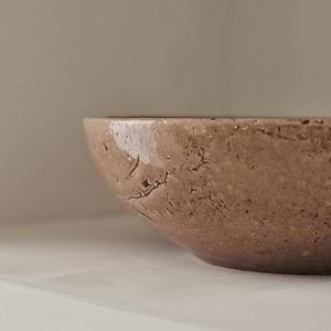 Portera - Caramel Gloss Ceramic Decorative Bowl