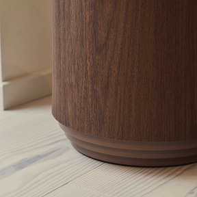 Luciana - Dark Wood Round Side Table