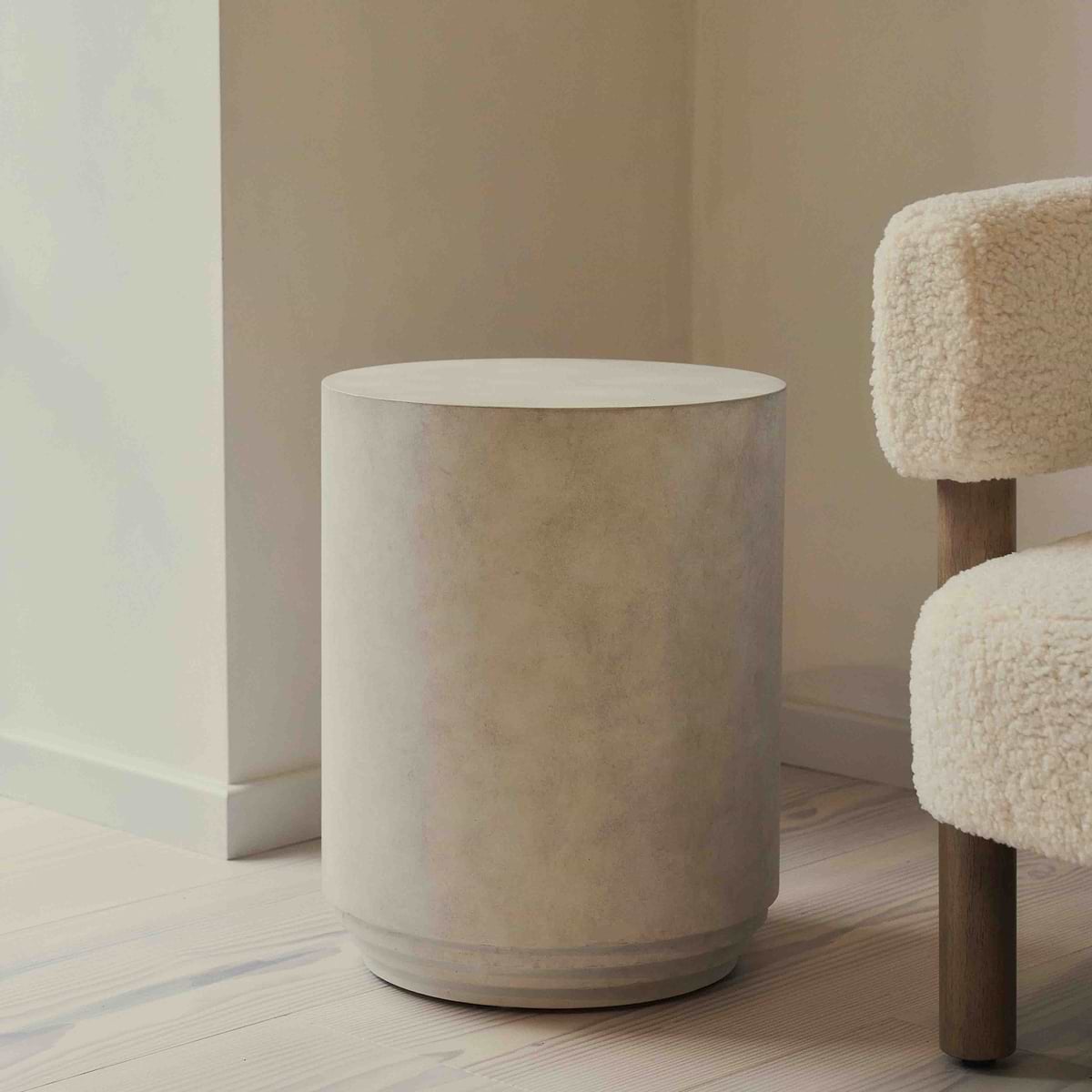 Luciana - Concrete Round Side Table