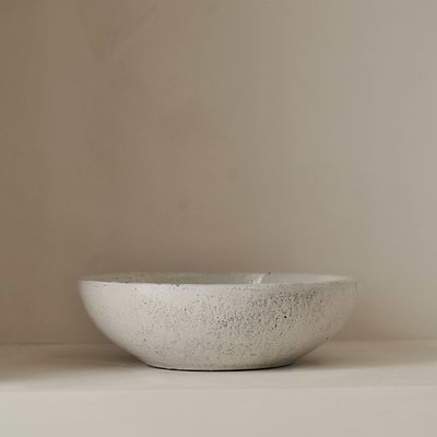Portera - Ivory Gloss Ceramic Decorative Bowl