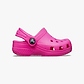 Infant Crocs Littles Clog - כפכפי קרוקס קלוג לקטנטנים בצבע ורוד קראש