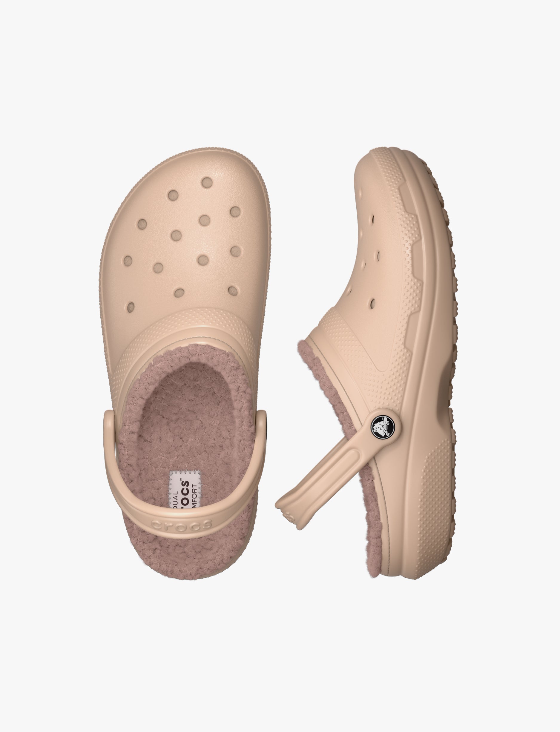 Crocs Classic Lined Clog - כפכפים פרוותיים קרוקס