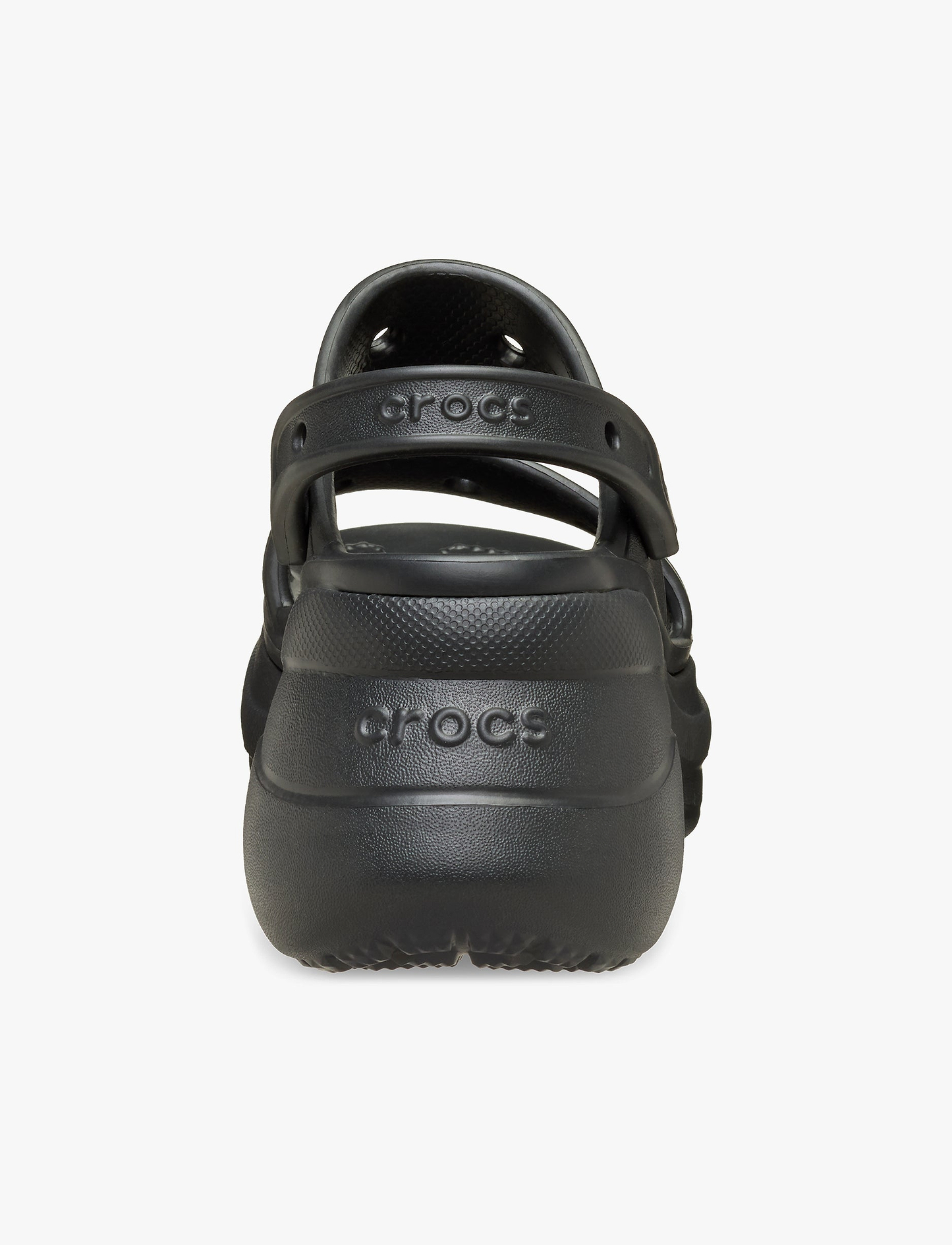 Crocs Women's Classic Bae Sandal - סנדלי פלטפורמה ביי קרוקס לנשים בצבע שחור