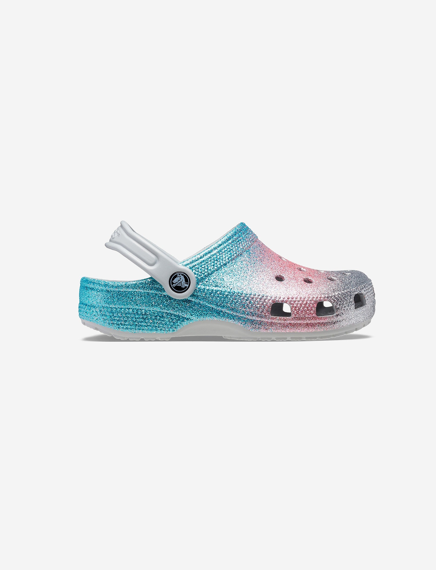 Crocs Classic Glitter Clog T - כפכף לילדות קרוקס קלאסי בהדפס נצנצים מידות קטנות