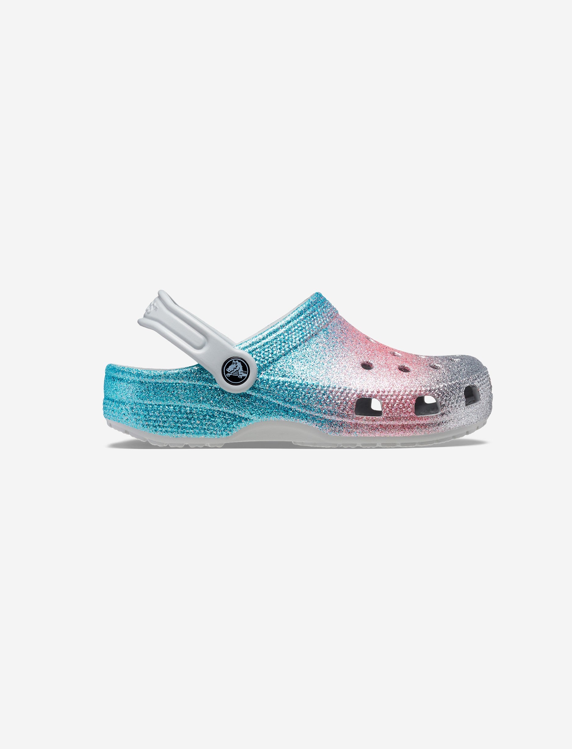 Crocs Classic Glitter Clog T - כפכף לילדות קרוקס קלאסי בהדפס נצנצים מידות קטנות