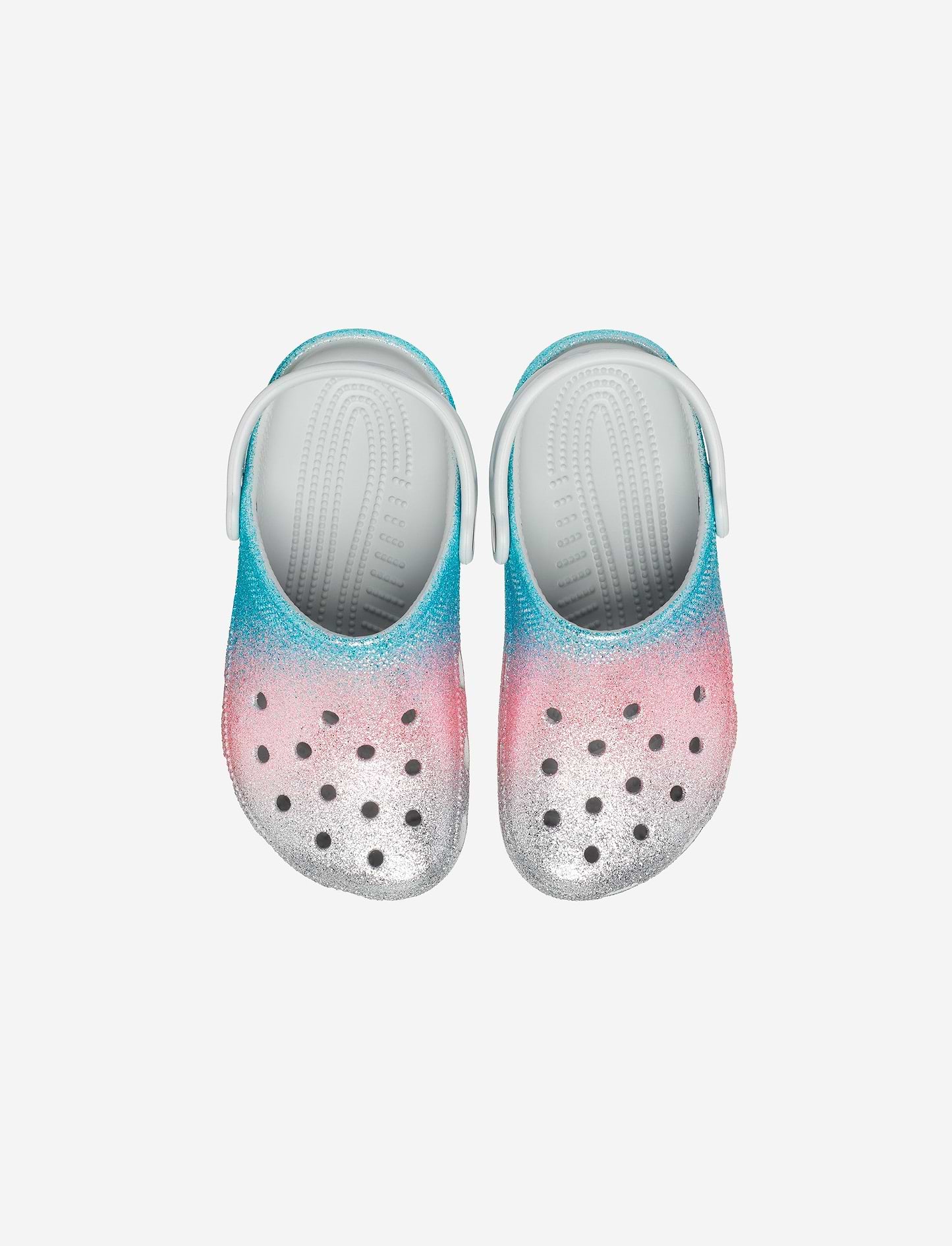 Crocs Classic Glitter Clog T - כפכף לילדות קרוקס קלאסי בהדפס נצנצים מידות קטנות