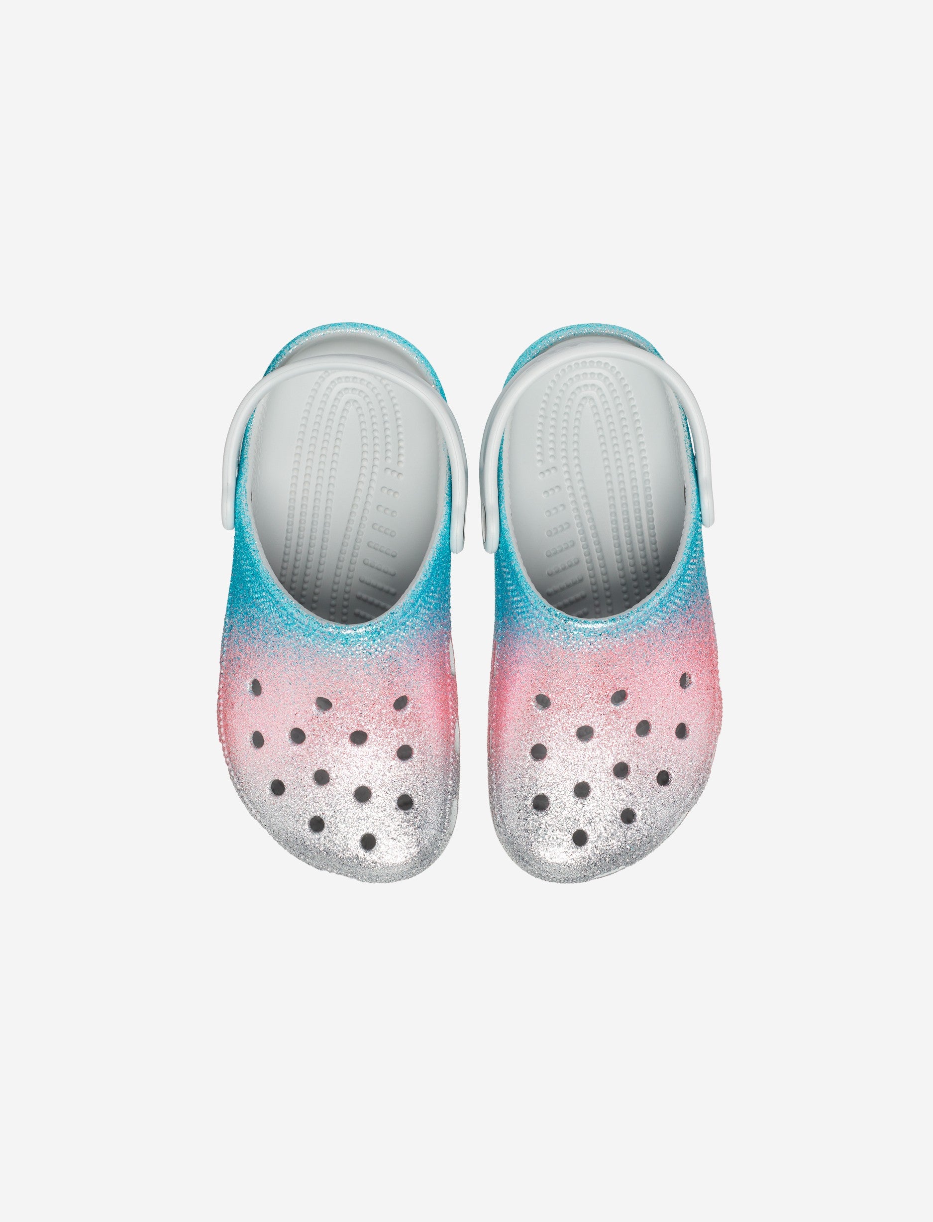 Crocs Classic Glitter Clog T - כפכף לילדות קרוקס קלאסי בהדפס נצנצים מידות קטנות