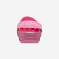 Crocs Classic Glitter Clog T - כפכף לילדות קרוקס קלאסי בהדפס נצנצים מידות קטנות