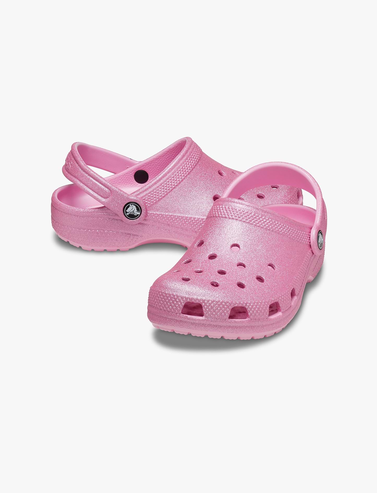 Crocs Classic Glitter Clog T - כפכף לילדות קרוקס קלאסי בהדפס נצנצים מידות קטנות