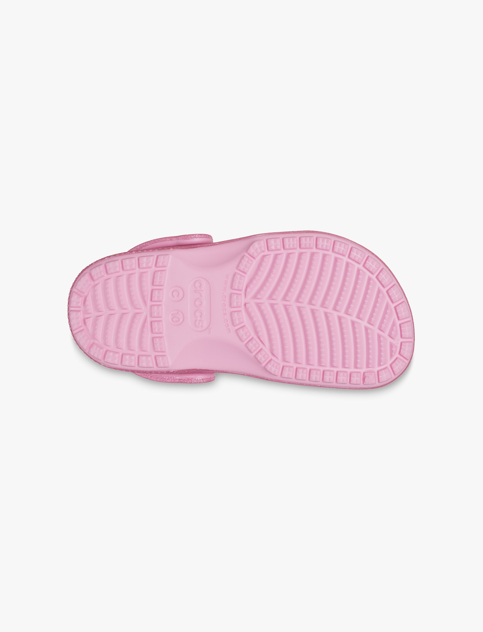 Crocs Classic Glitter Clog T - כפכף לילדות קרוקס קלאסי בהדפס נצנצים מידות קטנות