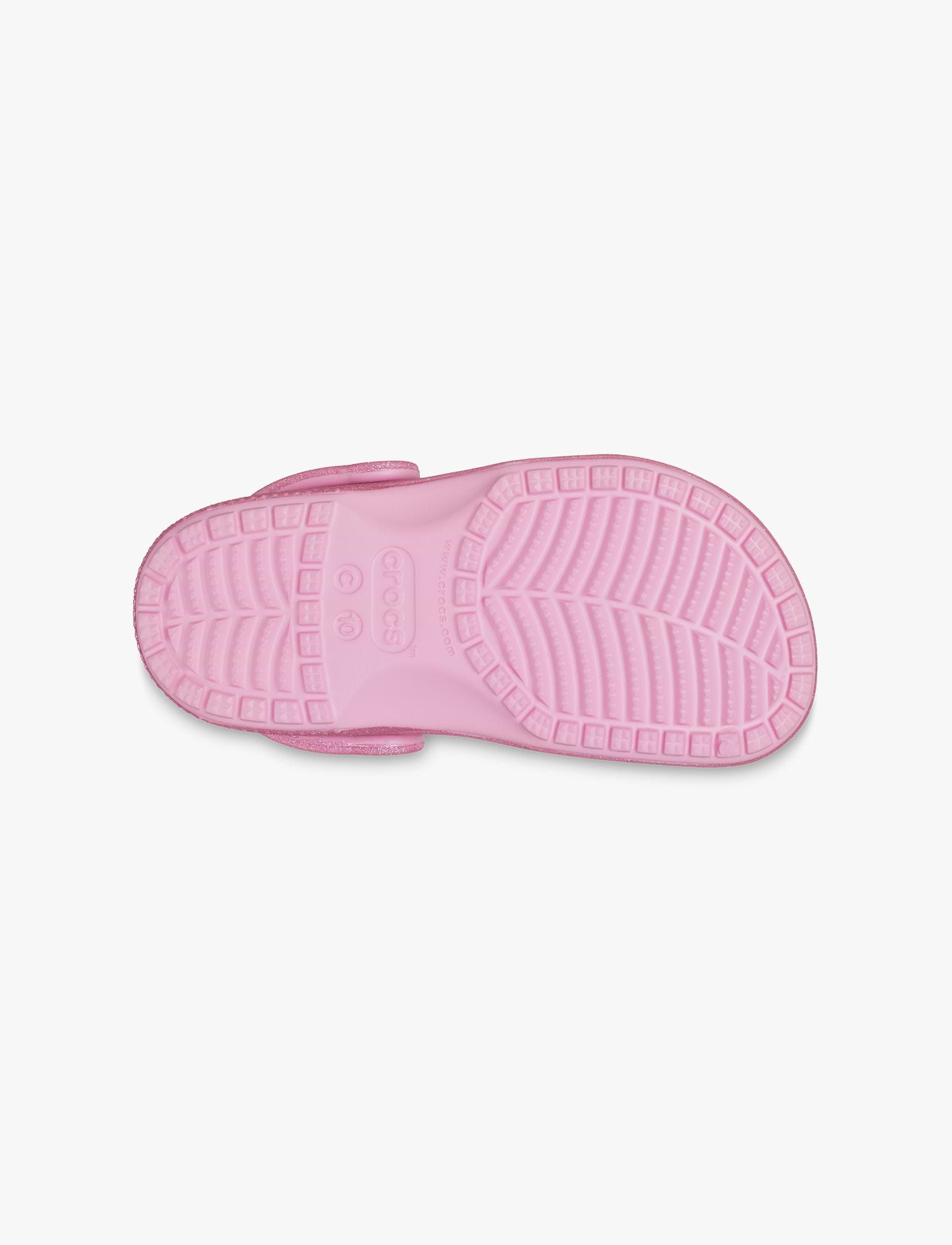 Crocs Classic Glitter Clog T - כפכף לילדות קרוקס קלאסי בהדפס נצנצים מידות קטנות