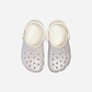Crocs Classic Glitter Clog K - כפכף קרוקס קלאסי לילדות בהדפס נצנצים