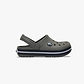 Crocs CrocBand Clog T - כפכפים לילדים קרוקס קרוקבנד בצבע אפור/נייבי מידות קטנות