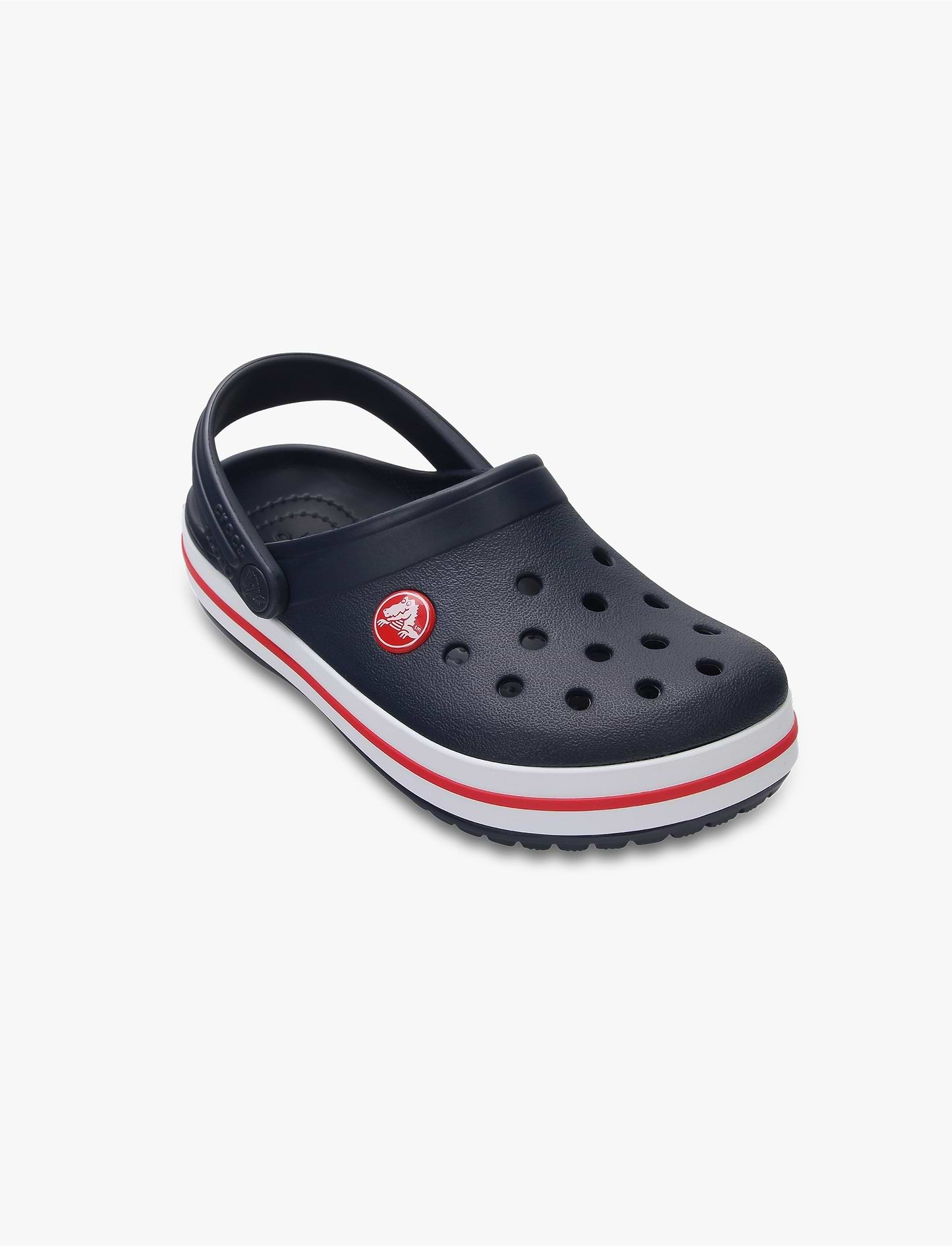 Crocs CrocBand Clog T - כפכפים לילדים קרוקס קרוקבנד בצבע נייבי/אדום מידות קטנות