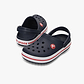 Crocs CrocBand Clog T - כפכפים לילדים קרוקס קרוקבנד בצבע נייבי/אדום מידות קטנות