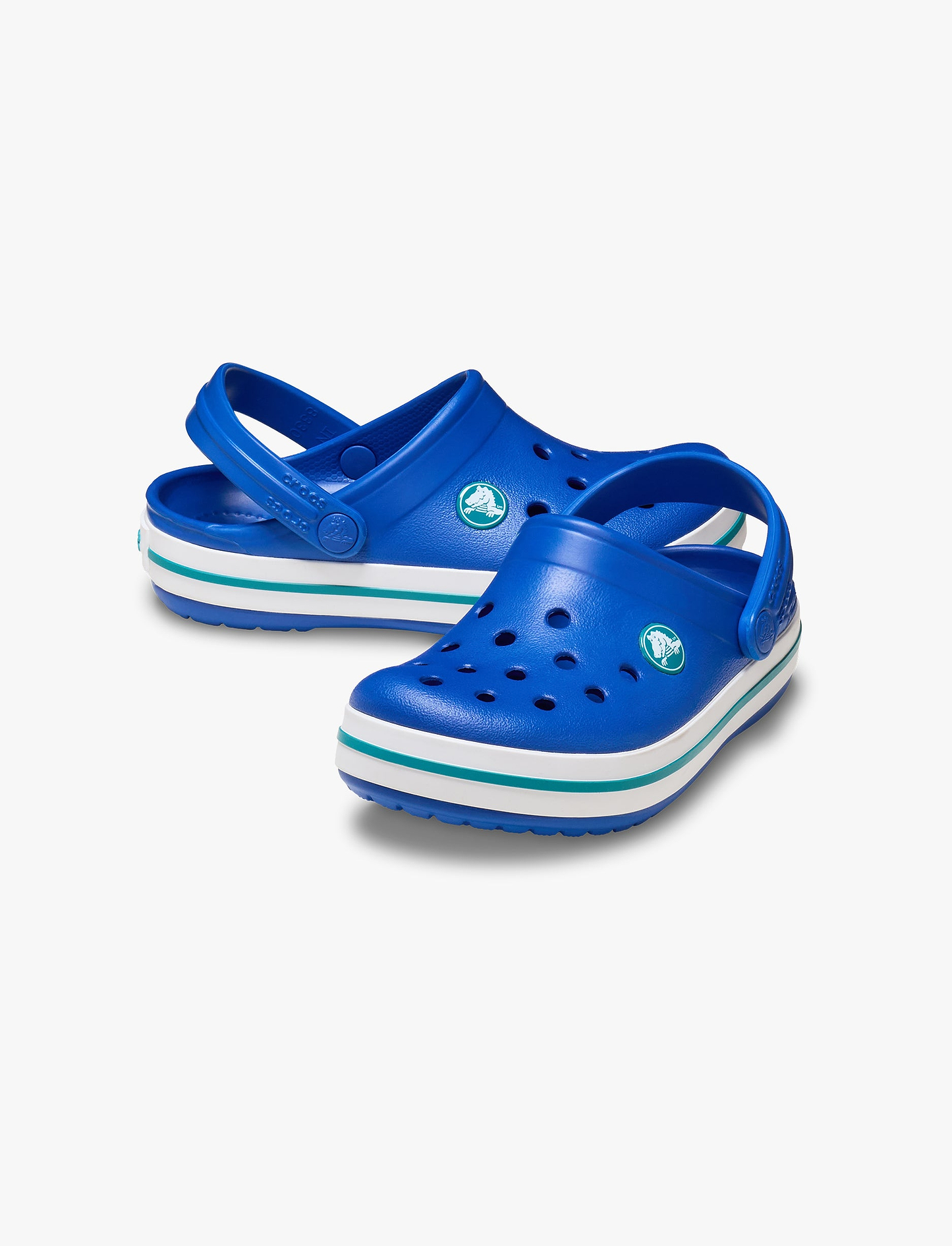 Crocs CrocBand Clog T - כפכפים לילדים קרוקס קרוקבנד בצבע כחול בולט/טורבו מידות קטנות