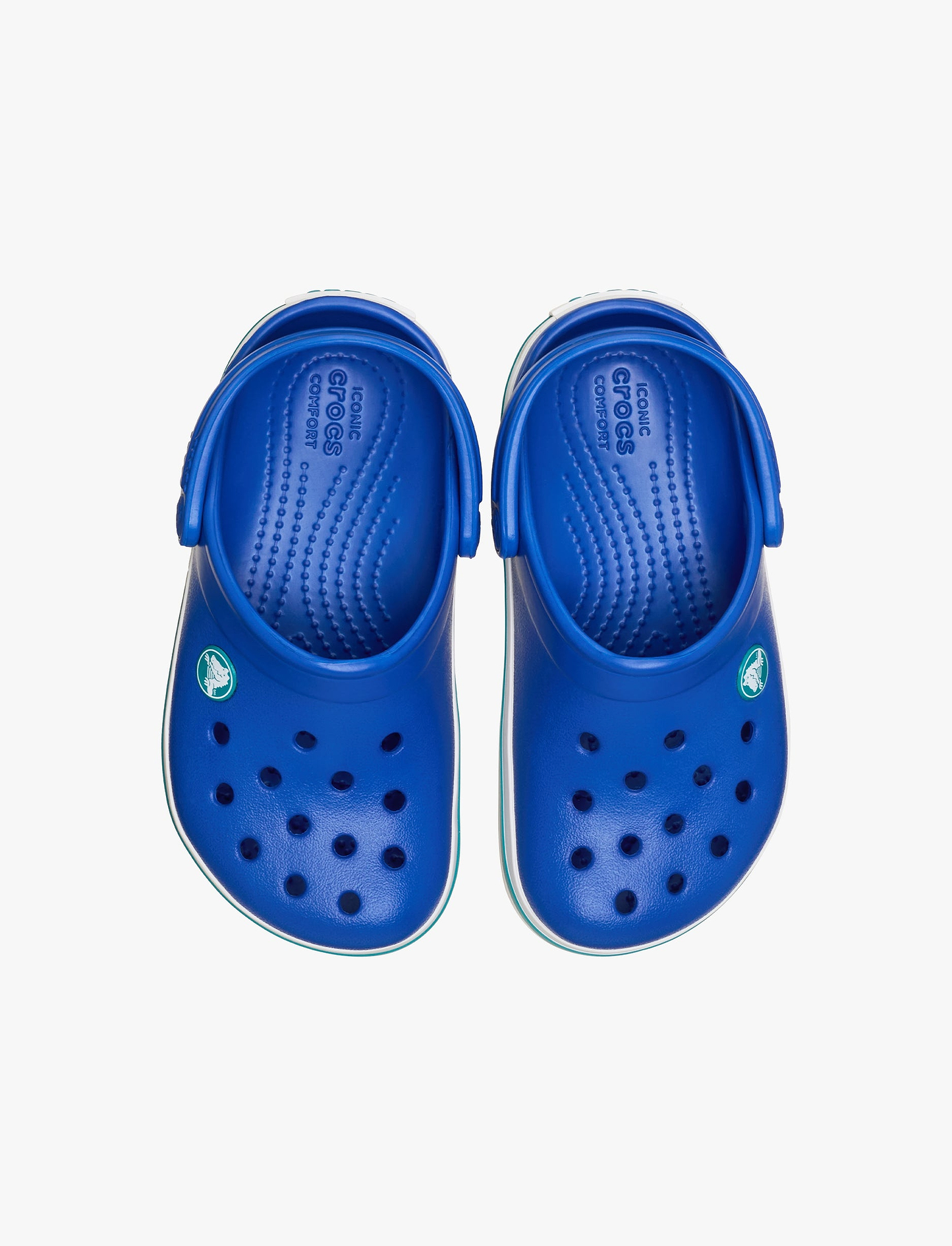 Crocs CrocBand Clog T - כפכפים לילדים קרוקס קרוקבנד בצבע כחול בולט/טורבו מידות קטנות
