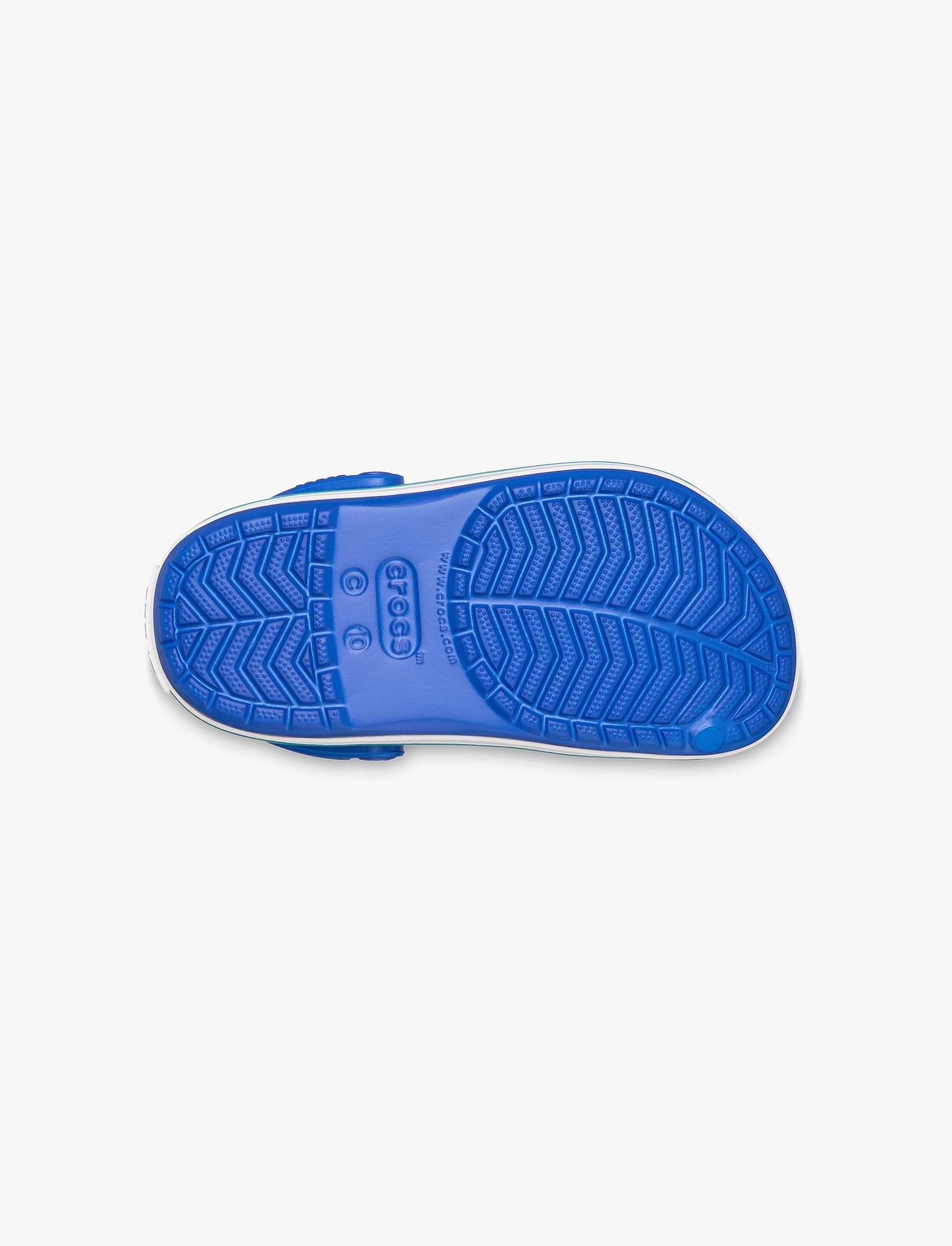 Crocs CrocBand Clog T - כפכפים לילדים קרוקס קרוקבנד בצבע כחול בולט/טורבו מידות קטנות