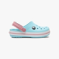 Crocs CrocBand Clog T - כפכפים לילדים קרוקס קרוקבנד בצבע כחול אייס/לבן מידות קטנות
