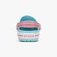 Crocs CrocBand Clog T - כפכפים לילדים קרוקס קרוקבנד בצבע כחול אייס/לבן מידות קטנות