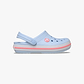 Crocs CrocBand Clog T - כפכפים לילדים קרוקס קרוקבנד בצבע כחול פרוסט/גויאבה מידות קטנות