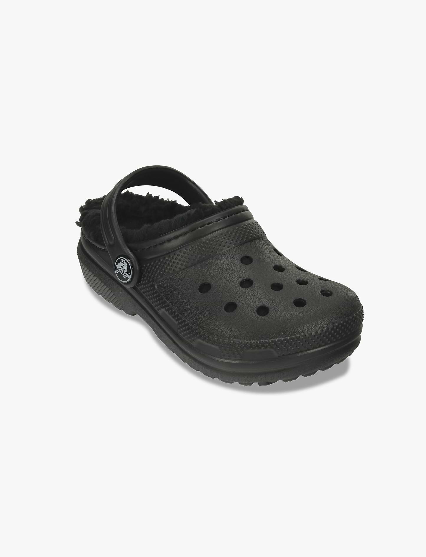 Crocs Classic Lined Clog K - כפכפים פרוותיים קרוקס לילדים