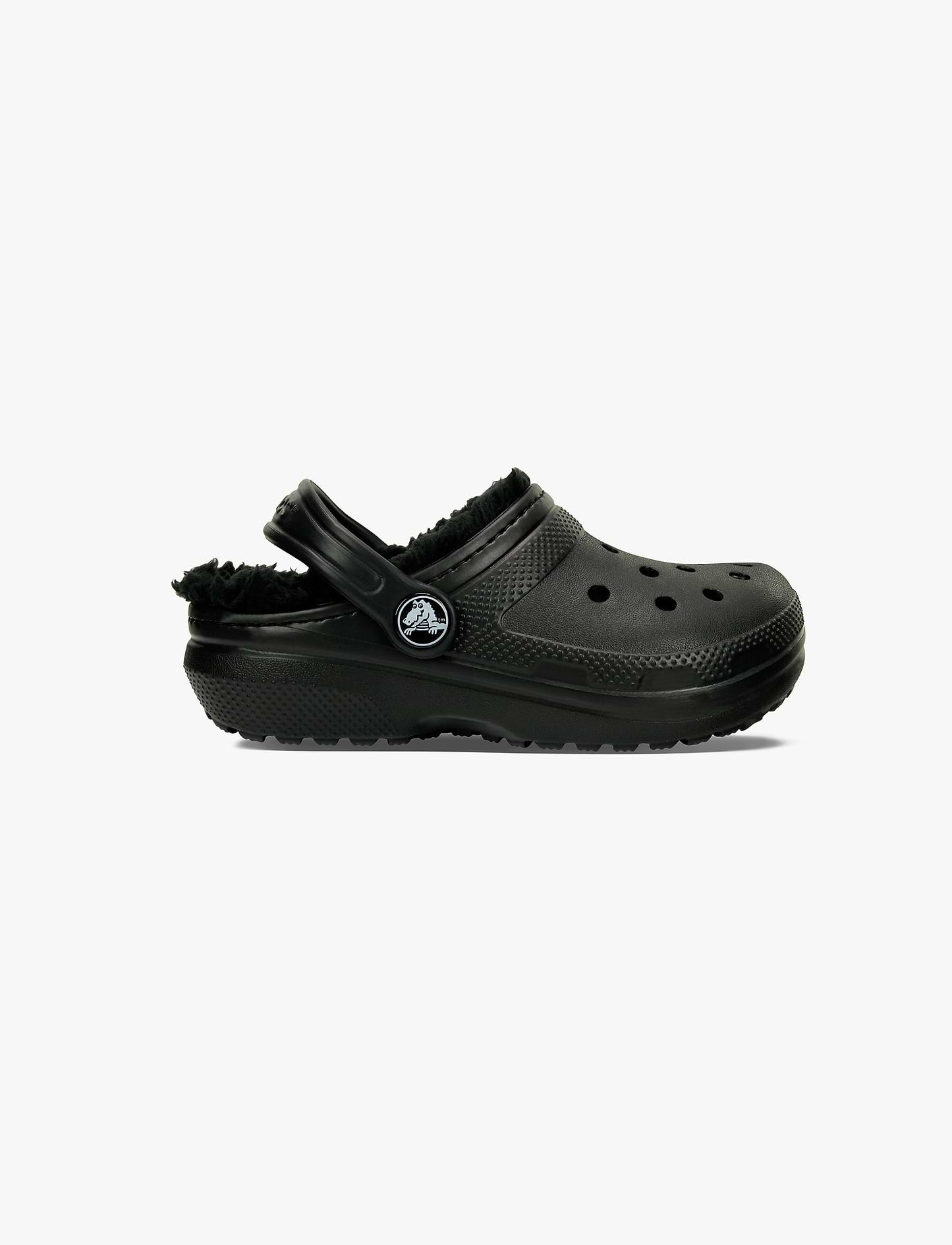 Crocs Classic Lined Clog K - כפכפים פרוותיים קרוקס לילדים