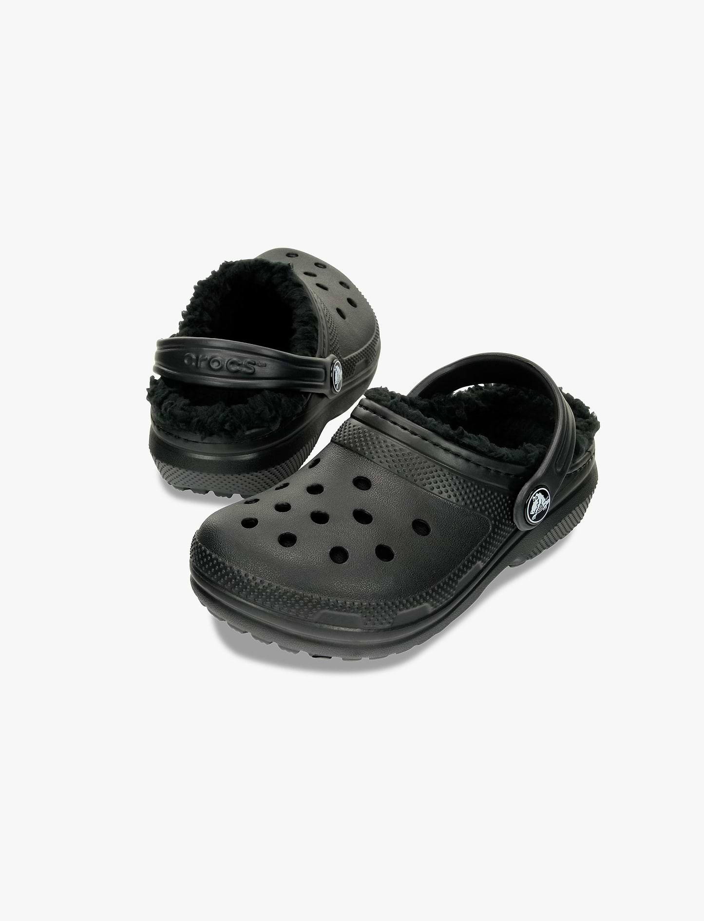 Crocs Classic Lined Clog K - כפכפים פרוותיים קרוקס לילדים
