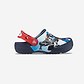 Crocs Kids Fun Lab Avengers Patch Clog - כפכפי קרוקס לילדים בהדפס גיבורי על מרבל