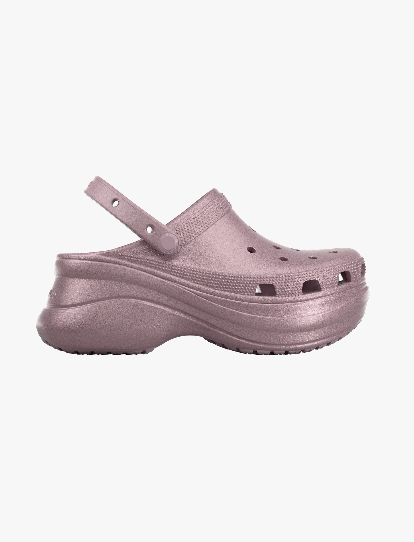Crocs Bae Glitter Clog - כפכפי קלוג קרוקס ביי פלטפורמה בעיטור נצנצים לנשים