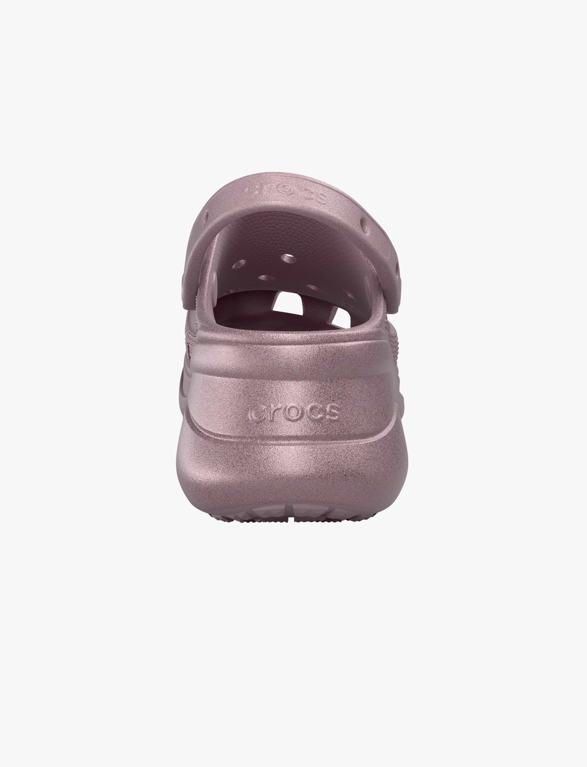 Crocs Bae Glitter Clog - כפכפי קלוג קרוקס ביי פלטפורמה בעיטור נצנצים לנשים