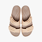 Crocs Brooklyn Sandal LowWdg W - כפכפי פלטפורמה ברוקלין לנשים
