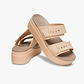 Crocs Brooklyn Sandal LowWdg W - כפכפי פלטפורמה ברוקלין לנשים