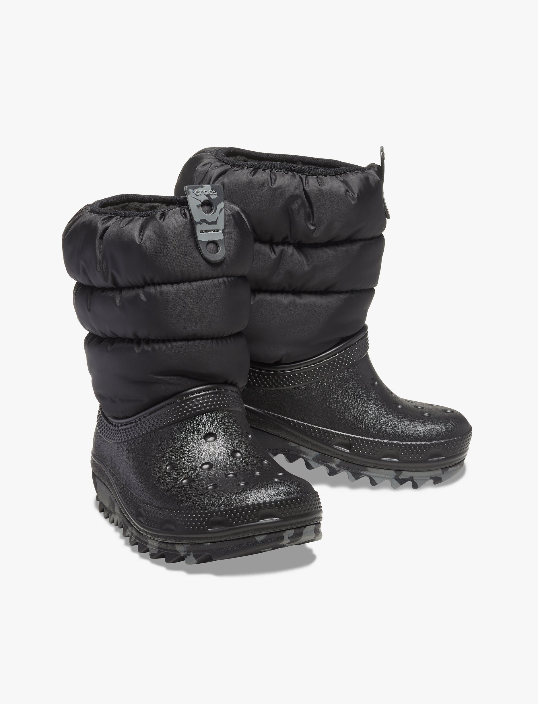 Crocs Toddler Classic Neo Puff Boot - מגפיים לילדים קרוקס