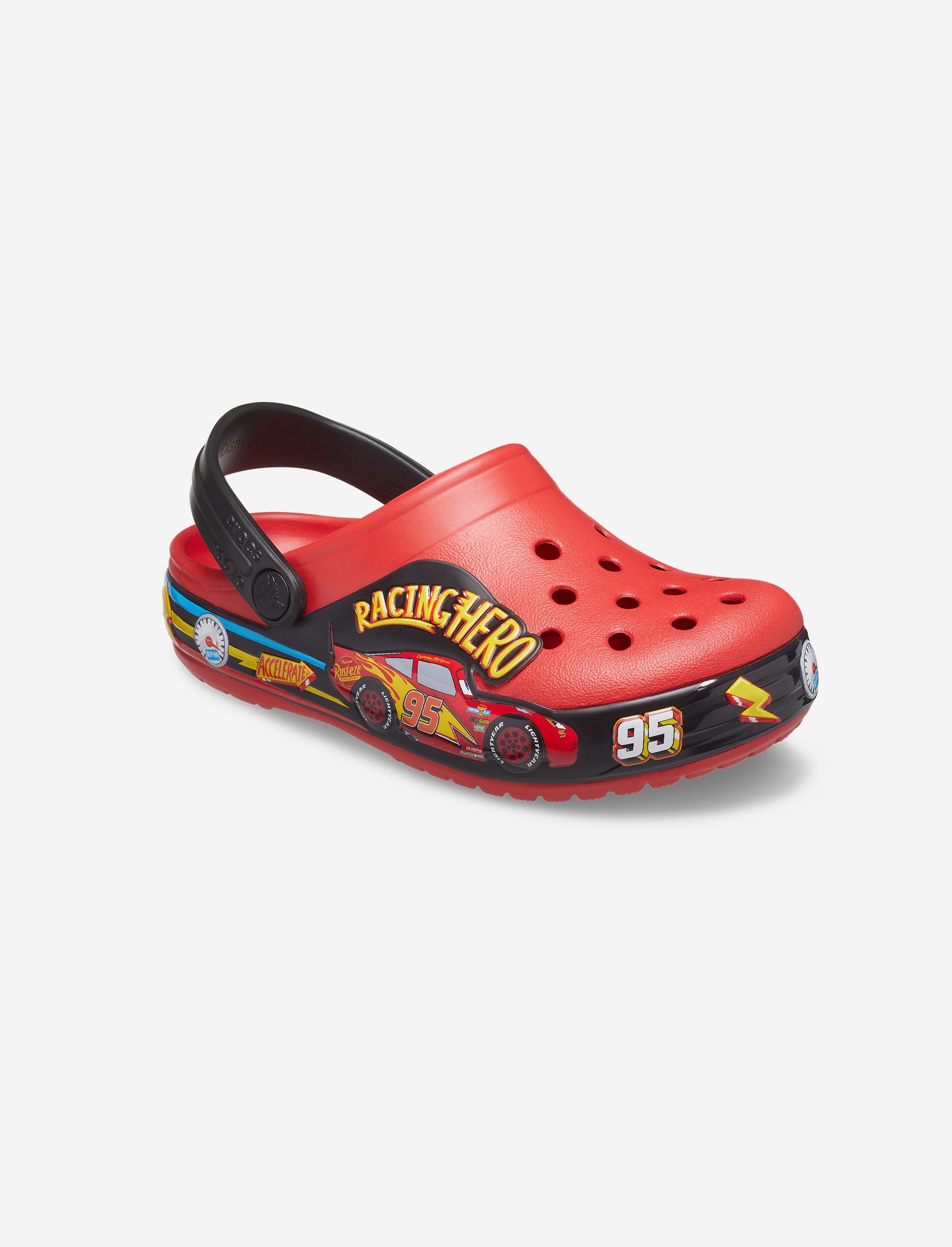 Crocs FL Cars Lights Band Clog T - "כפכפי קרוקס לילדים בעיצוב "המכוניות