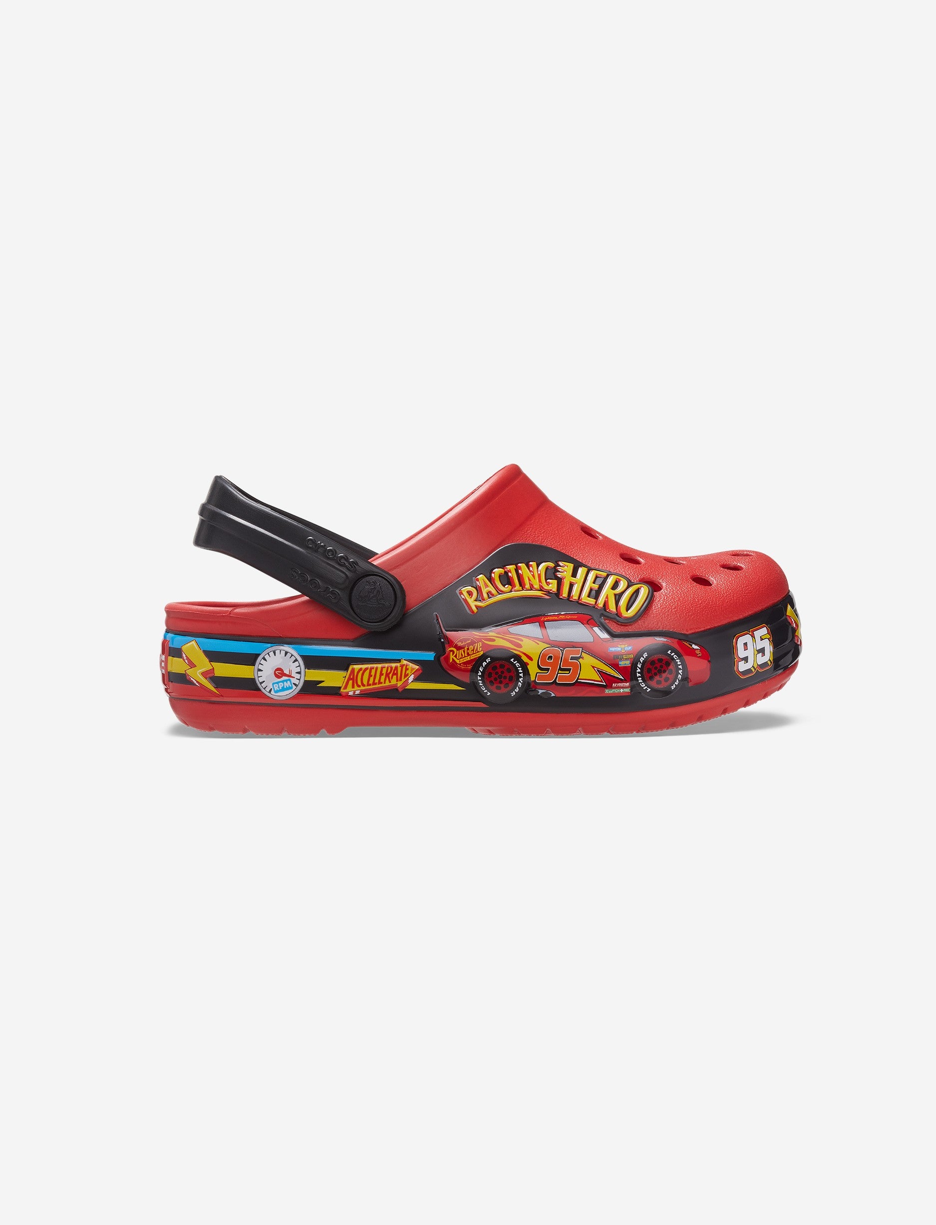 Crocs FL Cars Lights Band Clog T - "כפכפי קרוקס לילדים בעיצוב "המכוניות
