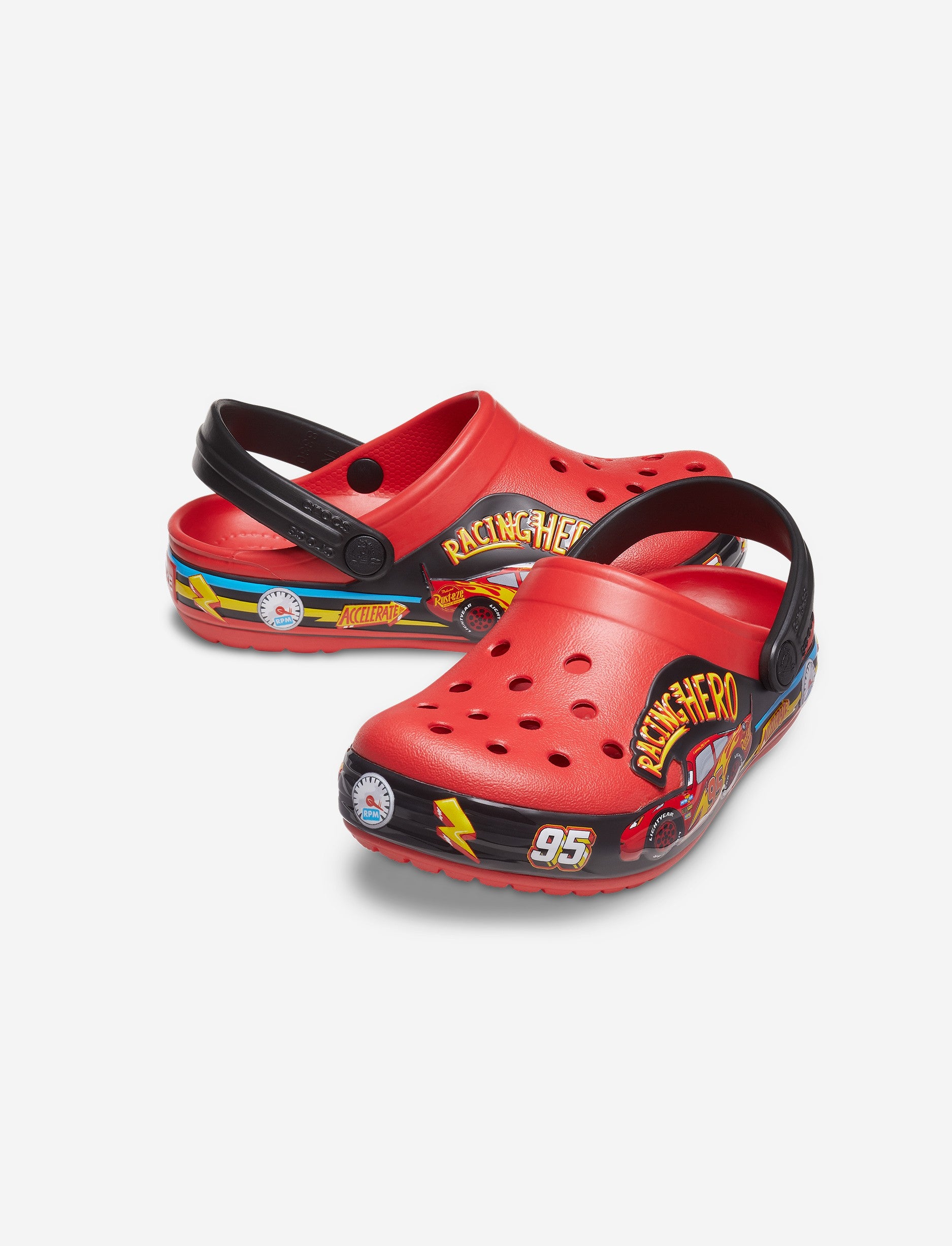 Crocs FL Cars Lights Band Clog T - "כפכפי קרוקס לילדים בעיצוב "המכוניות
