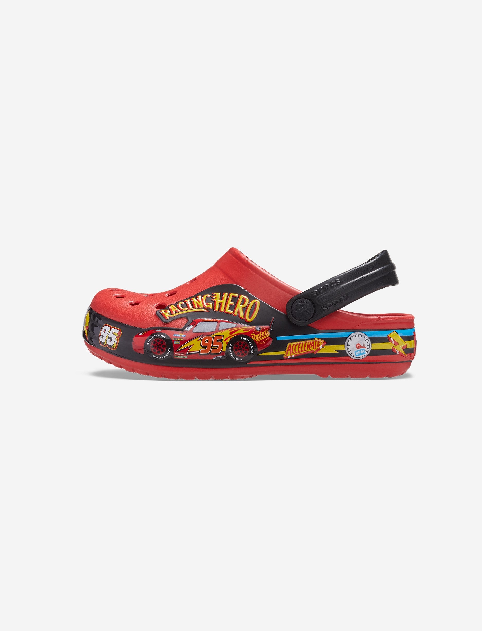 Crocs FL Cars Lights Band Clog T - "כפכפי קרוקס לילדים בעיצוב "המכוניות